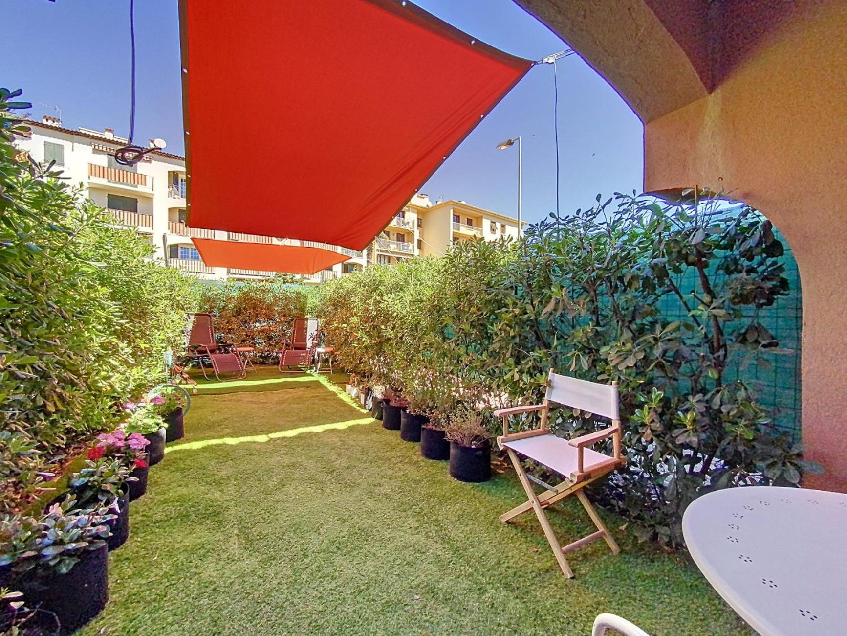 Cosy, Wi-Fi, Jardin & Parking, Jasmins Studio En Cote-D'Azur Vallauris Exterior foto